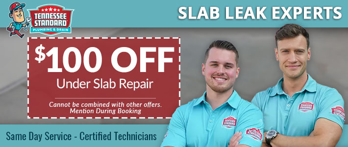 rocky top Slab Leak Tennessee Standard Plumbing